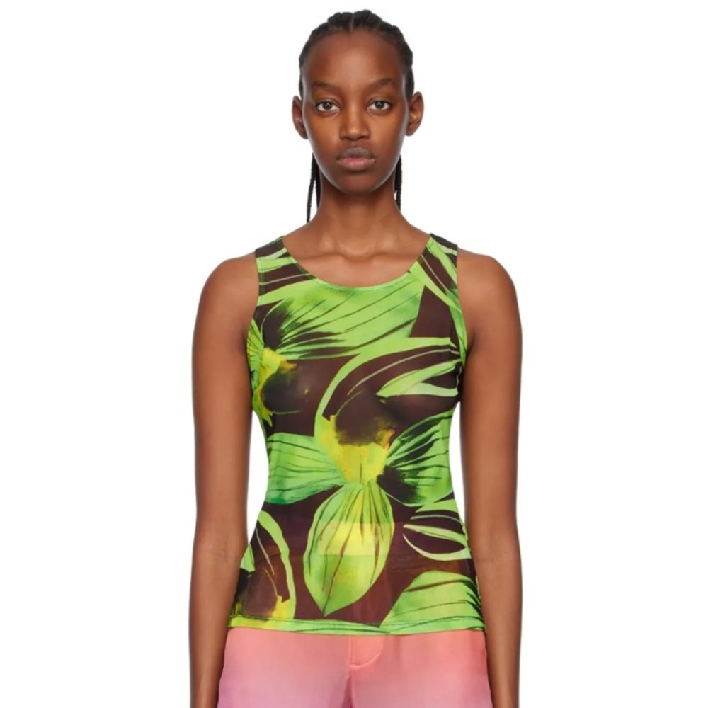 Louisa Ballou Printed Tank Top